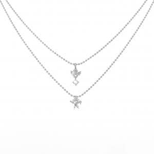 K14WG エンジェル ムーンストーン ネックレス