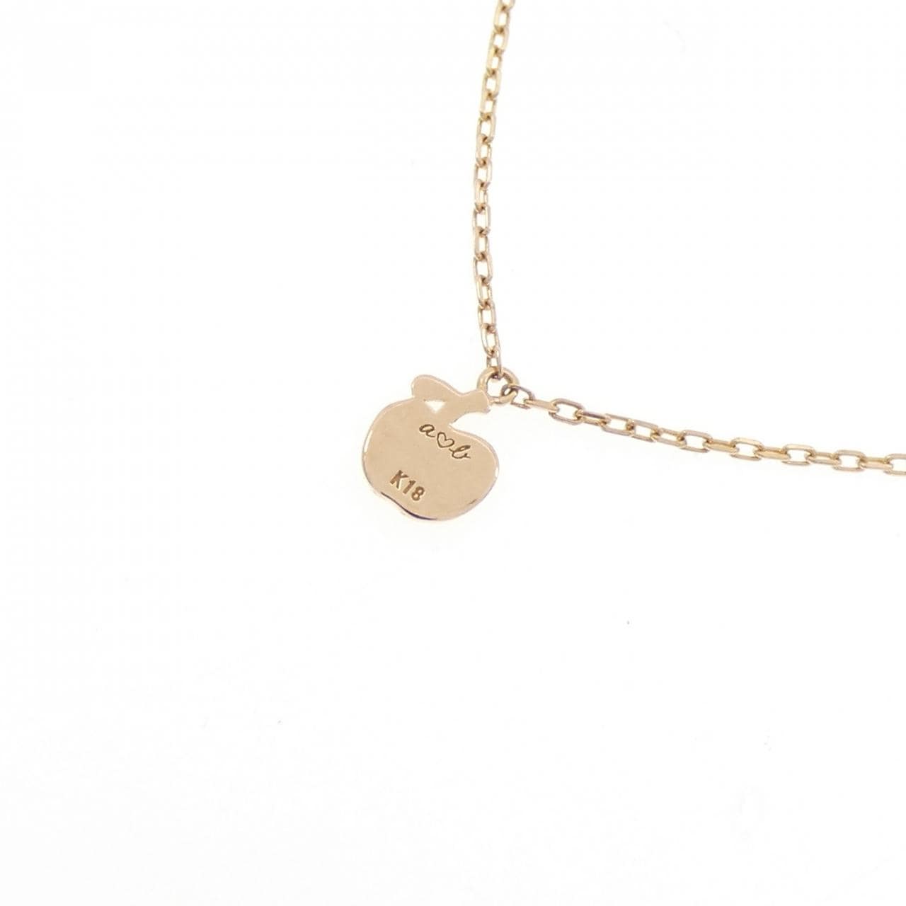 アーカー K18PG アップル ネックレス