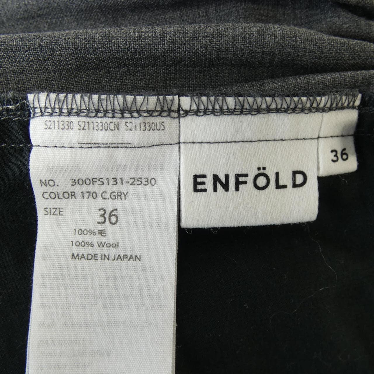 エンフォルド ENFOLD 300FS131-2530 パンツ