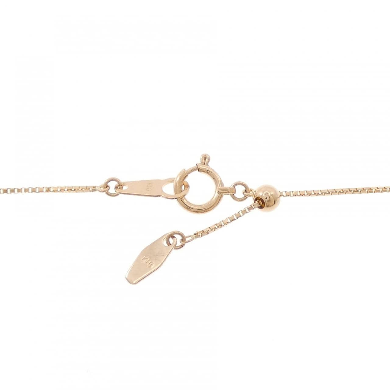 K18PG ダイヤモンド ネックレス 0.70CT