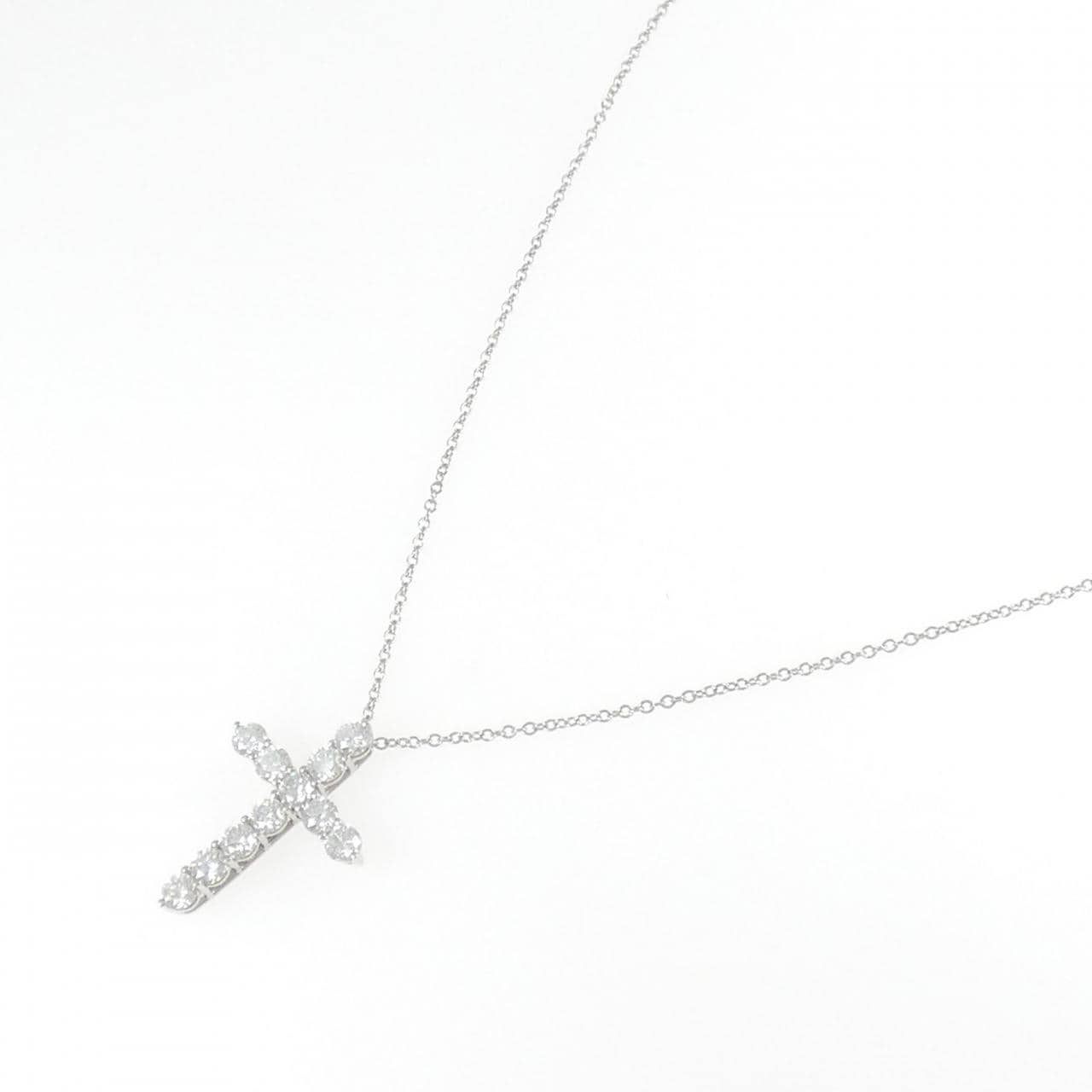 ティファニー ミディアム クロス ネックレス