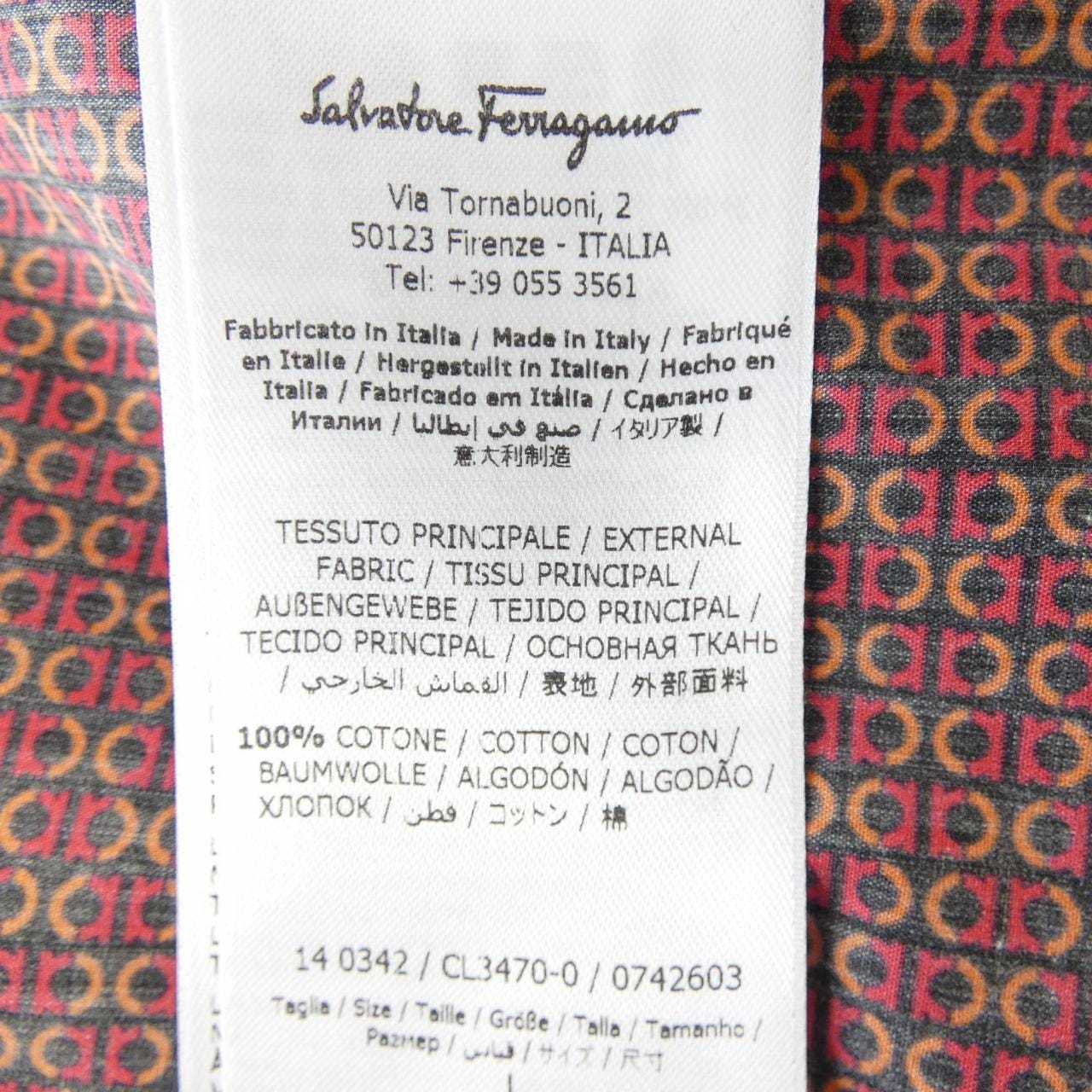 サルヴァトーレフェラガモ SALVATORE FERRAGAMO シャツ