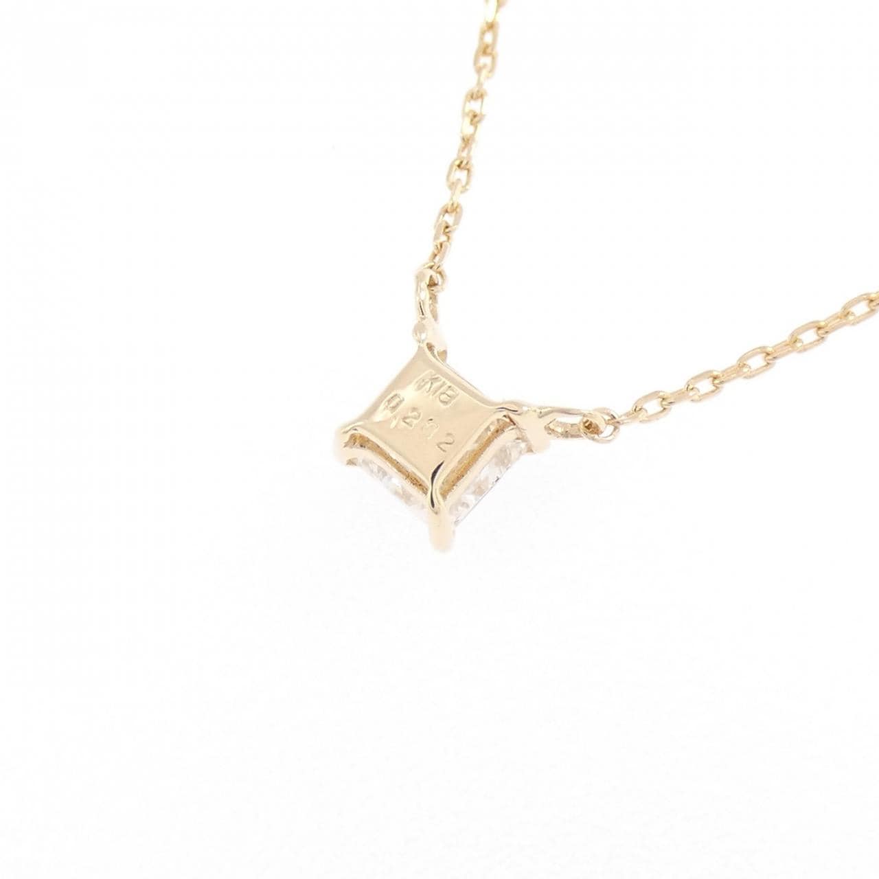 K18YG ダイヤモンド ネックレス 0.232CT