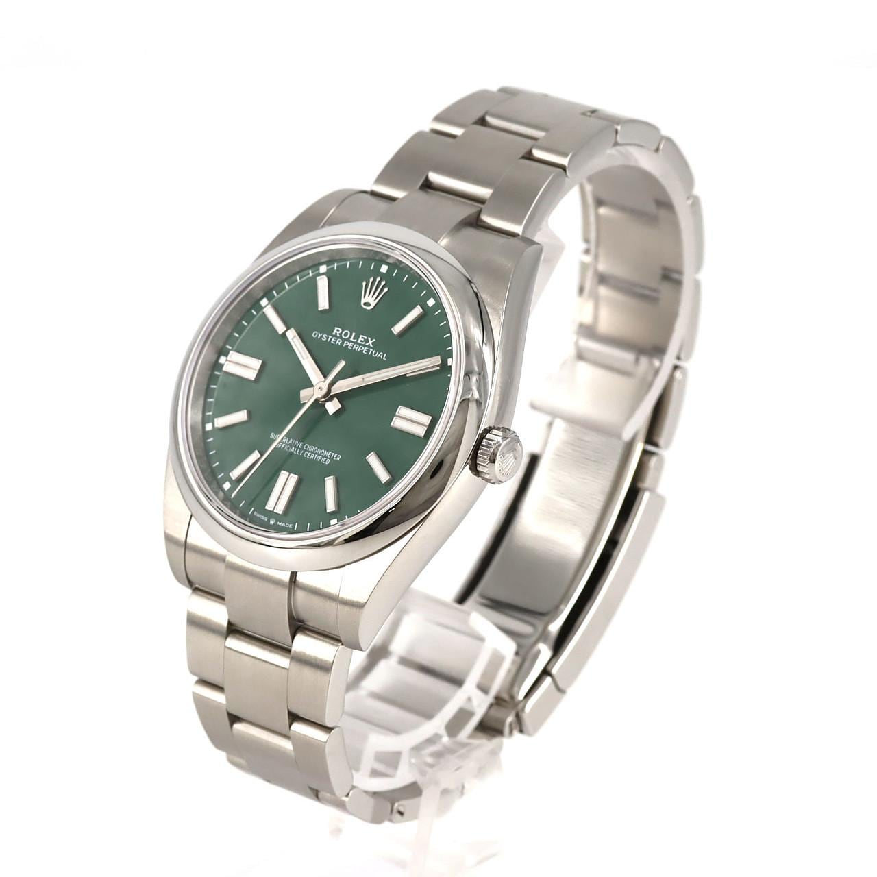 ロレックス オイスターパーペチュアル 124300 SS 自動巻 ランダム番