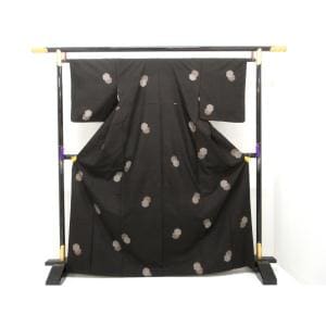 紬　九マルキ　証紙付【本場奄美大島紬】