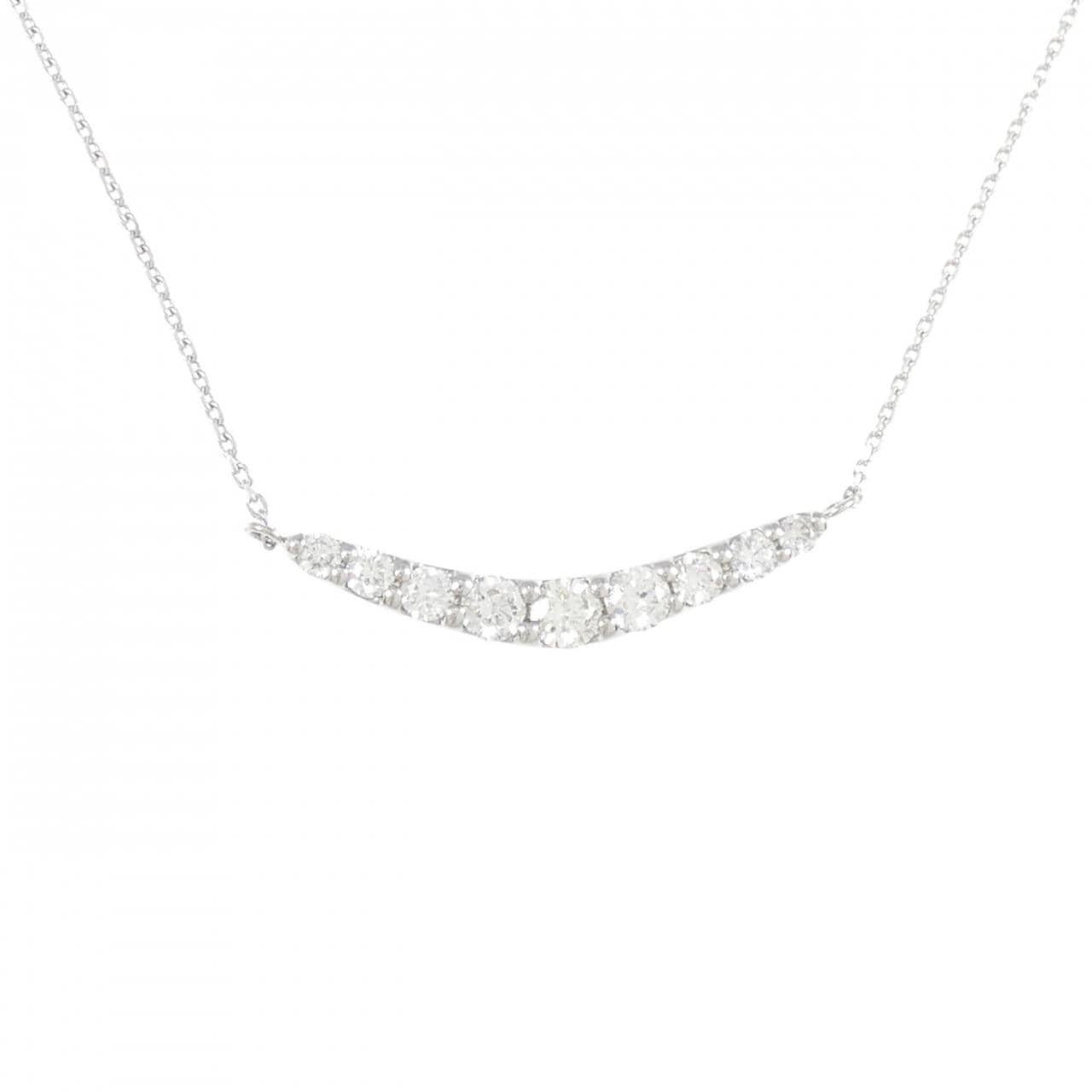 PT900/PT850 ダイヤモンド ネックレス 0.50CT