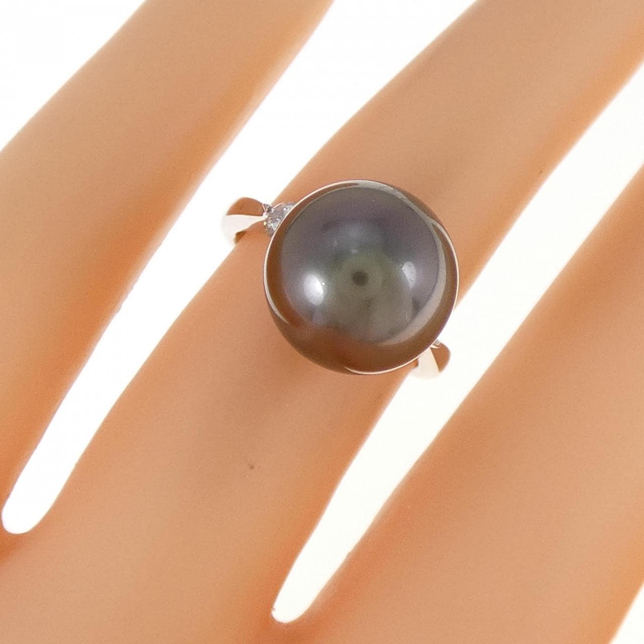 PT 黒蝶パール リング 11.3mm