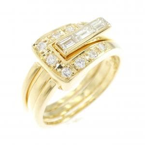 K18YG ダイヤモンド リング 0.23CT