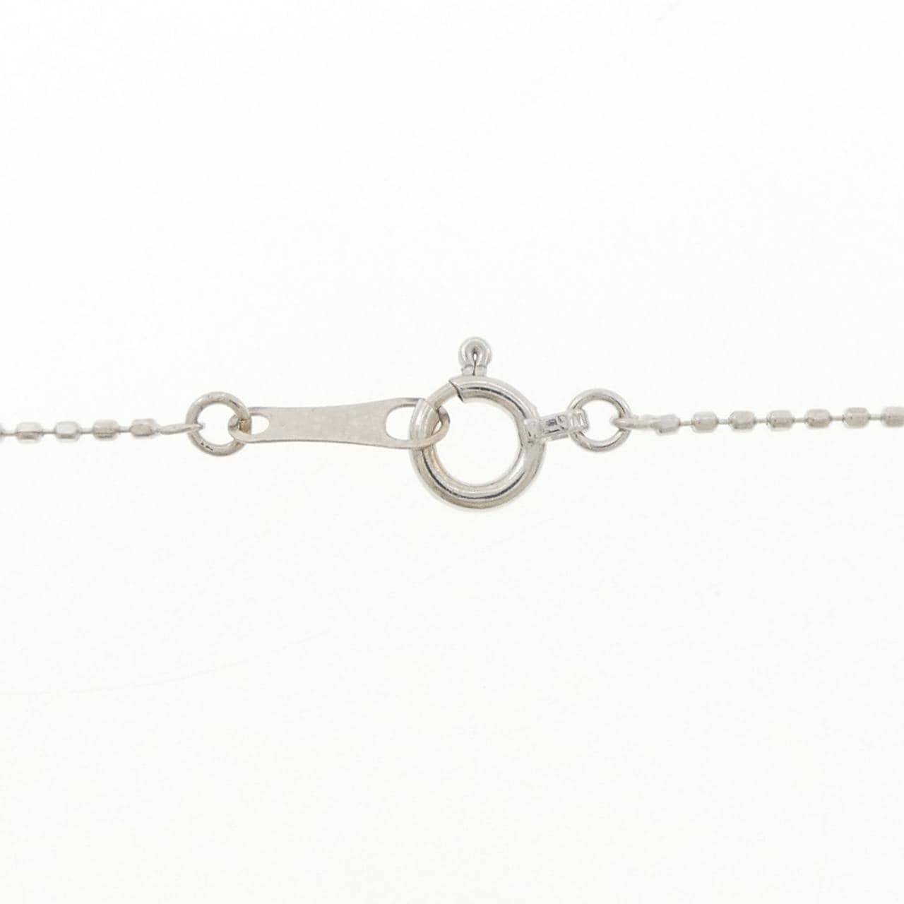 K18WG クロス ダイヤモンド ネックレス 1.25CT