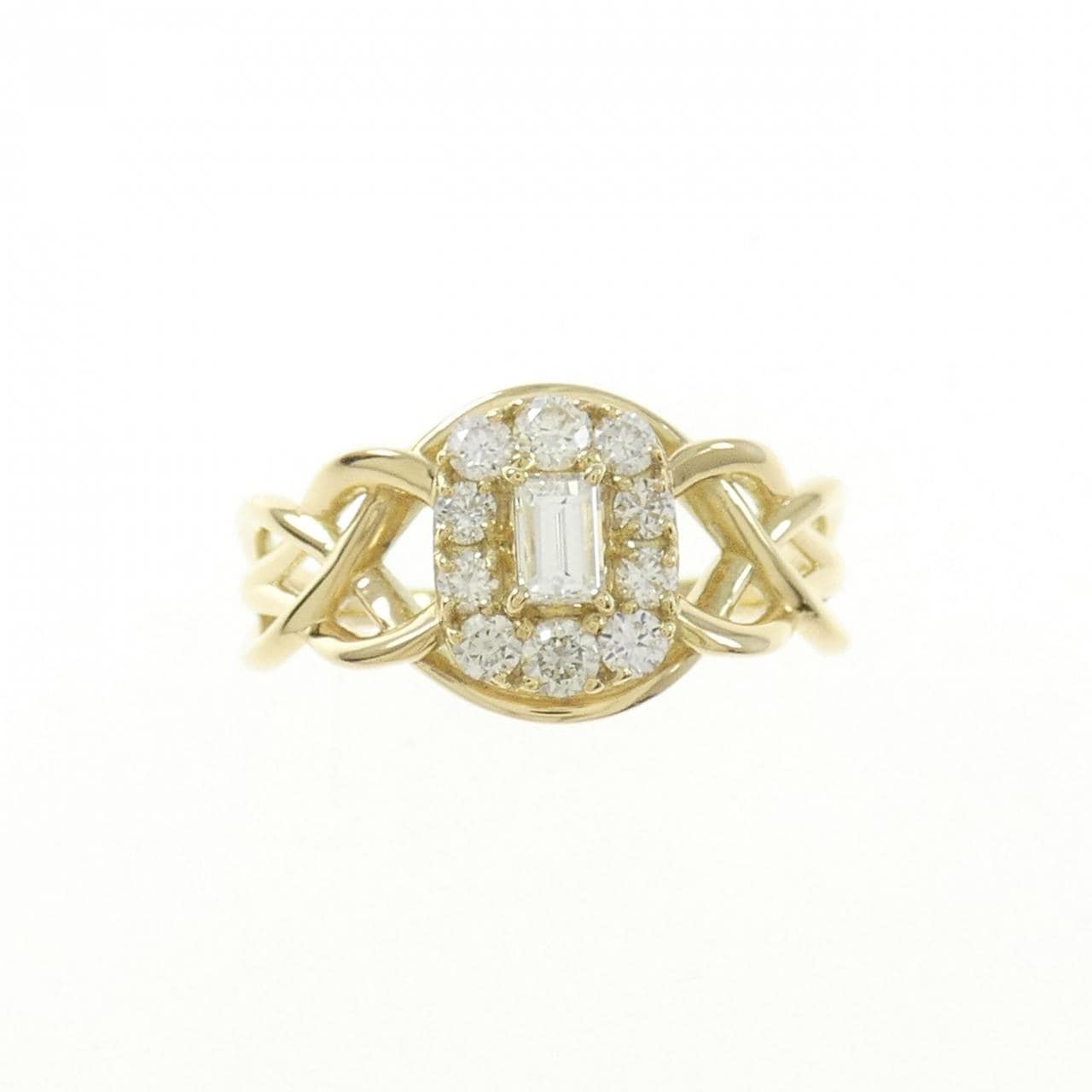 【新品】K18YG ダイヤモンド リング 0.40CT