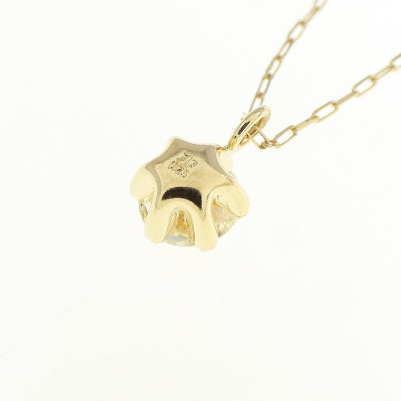 【新品】K18YG ダイヤモンド ネックレス 0.25CT