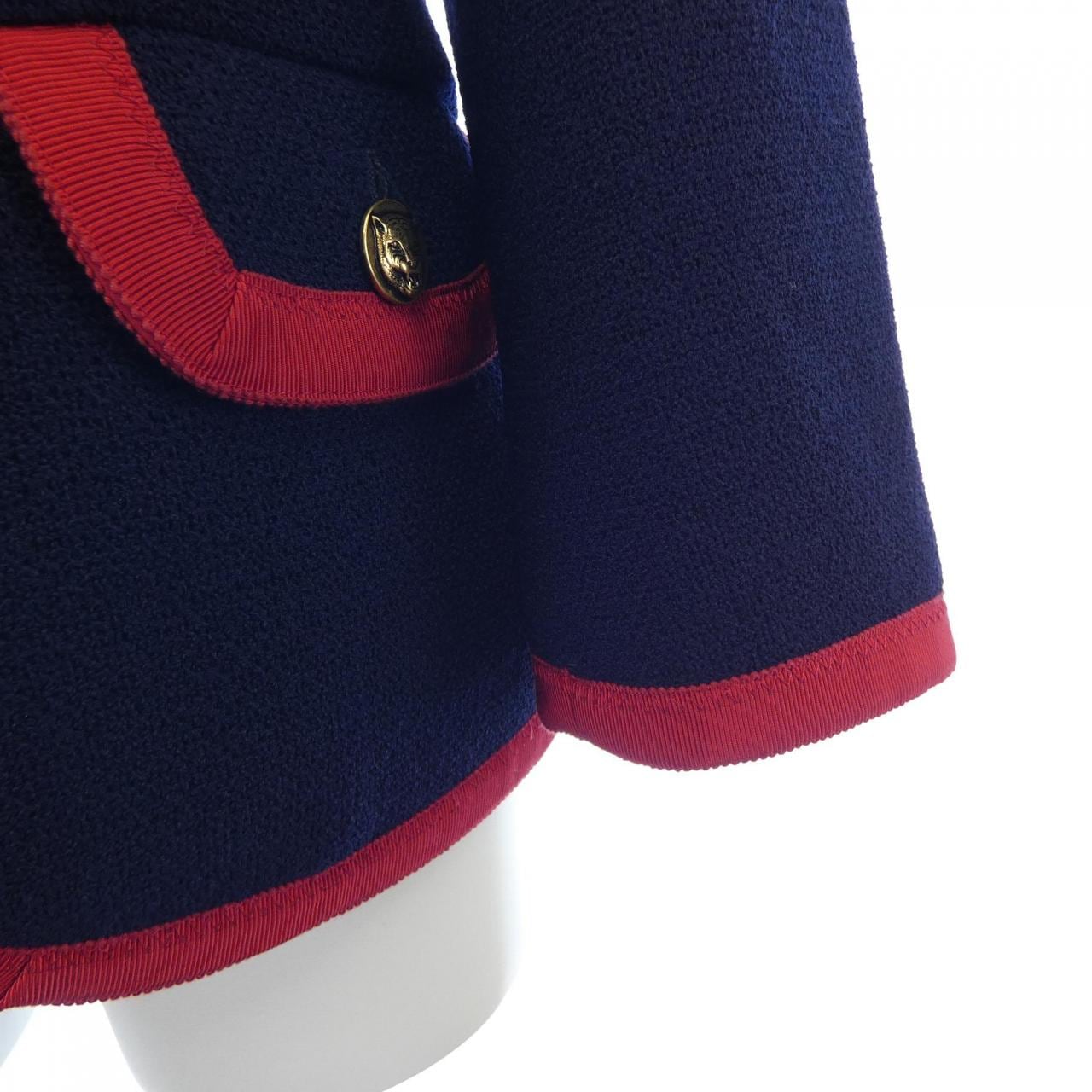 グッチ GUCCI ノーカラージャケット