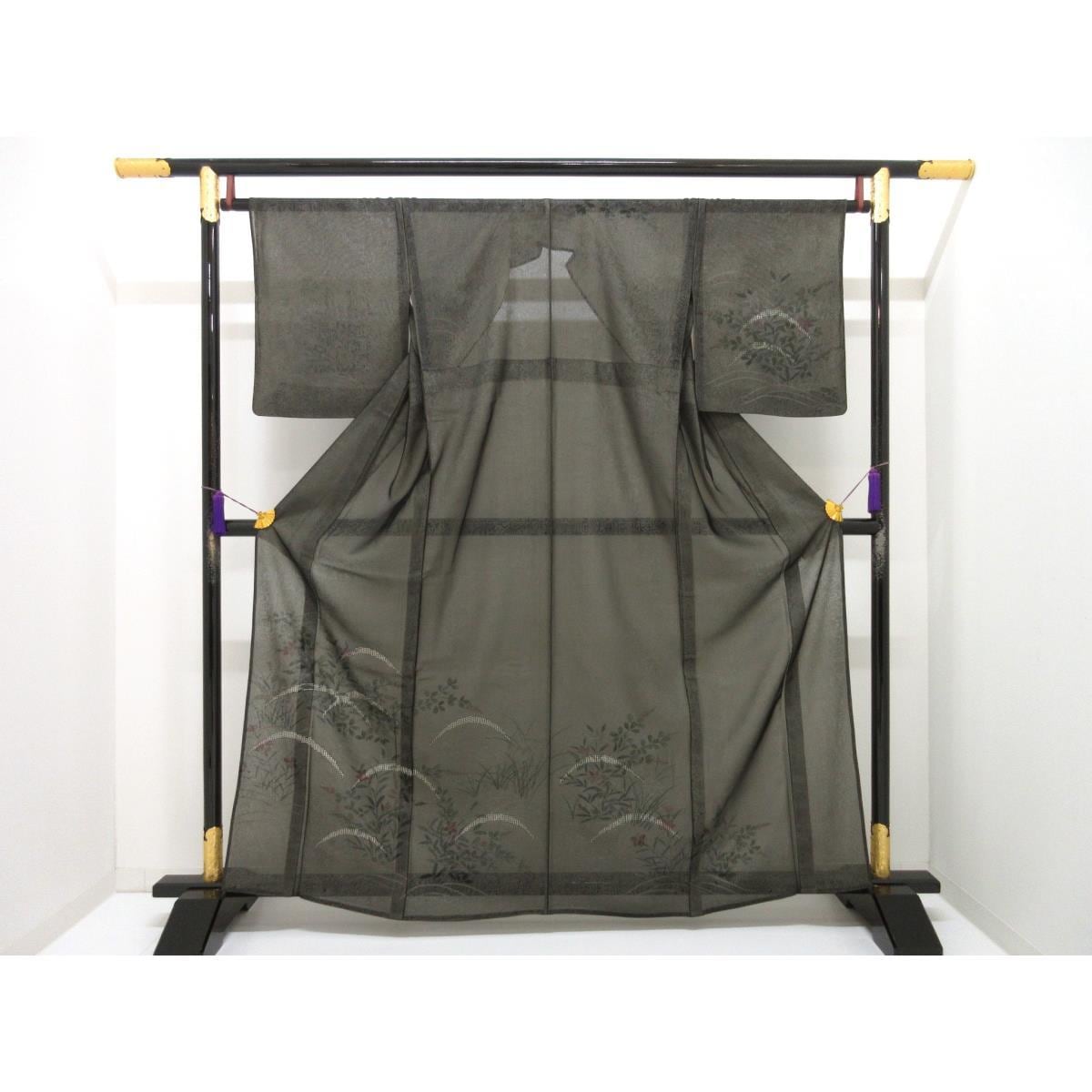 単衣　紗合せ訪問着