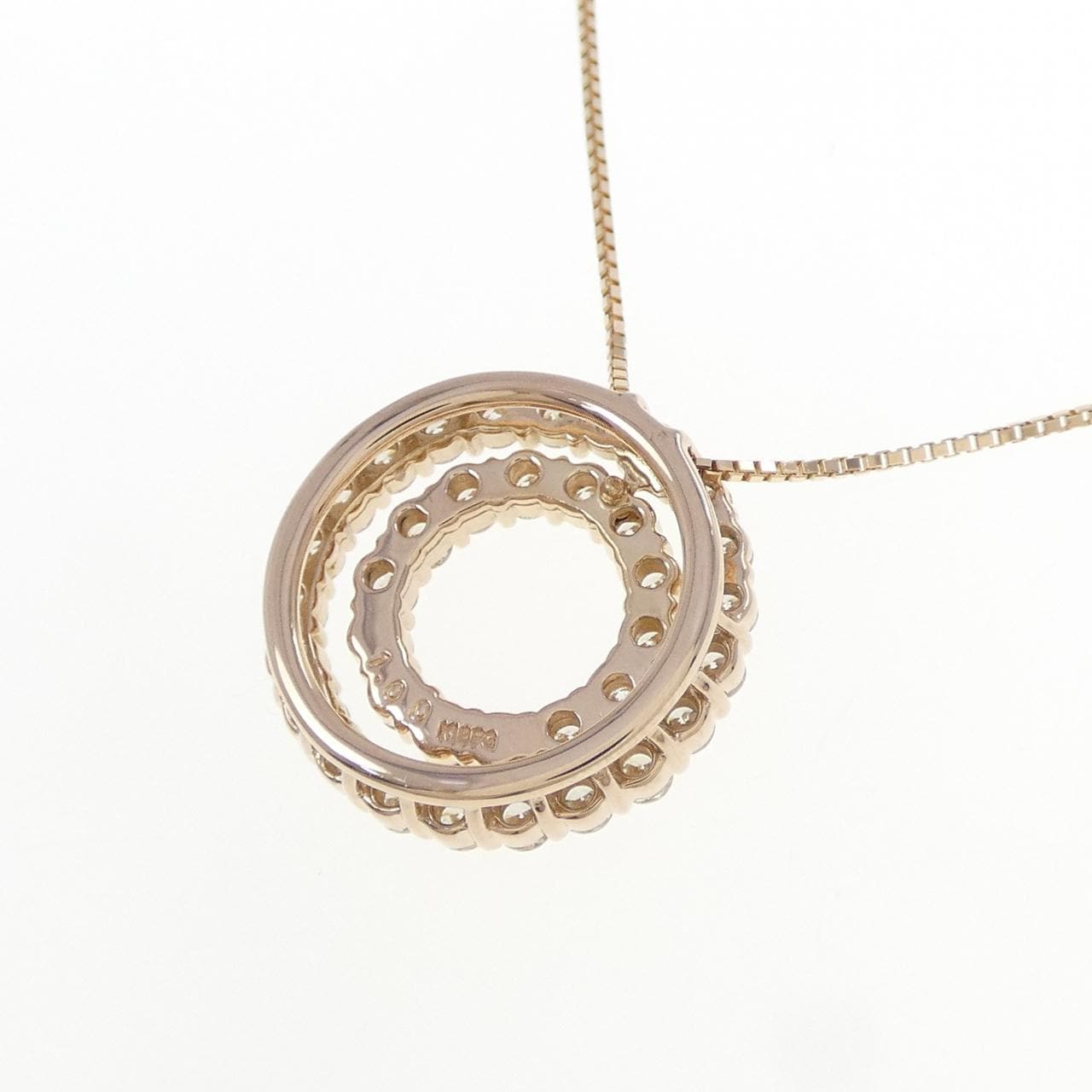 K18PG ダイヤモンド ネックレス 1.00CT