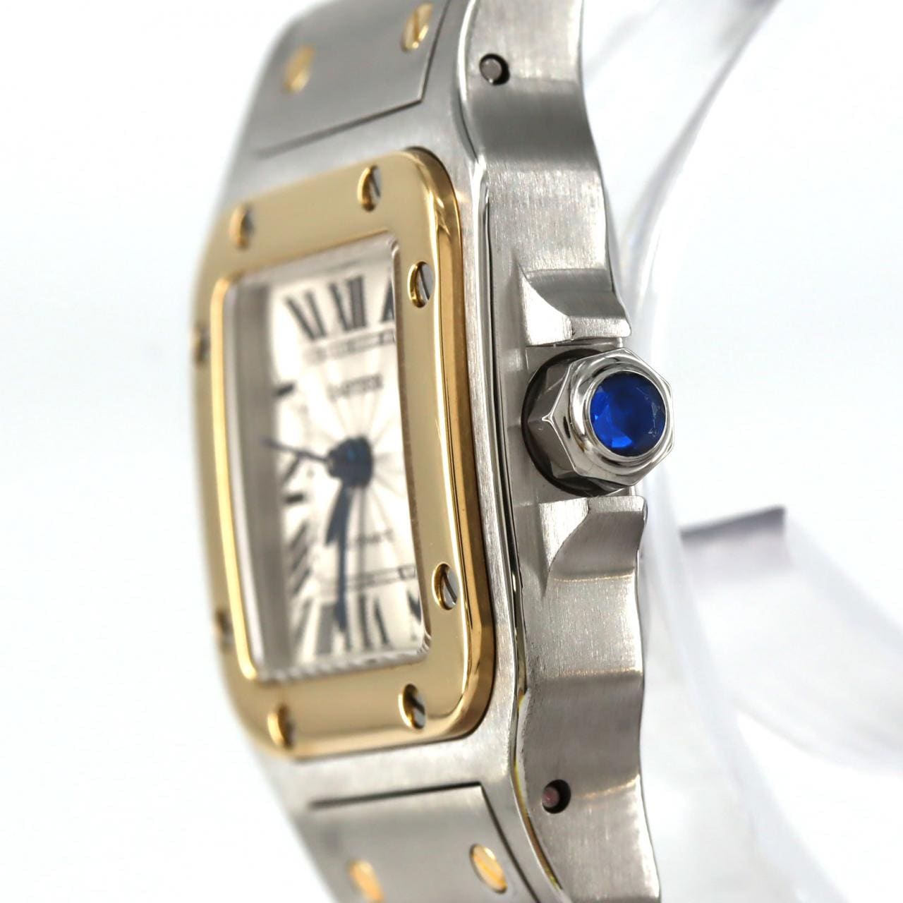 カルティエ サントスガルベSM コンビ W20057C4 SSxYG 自動巻