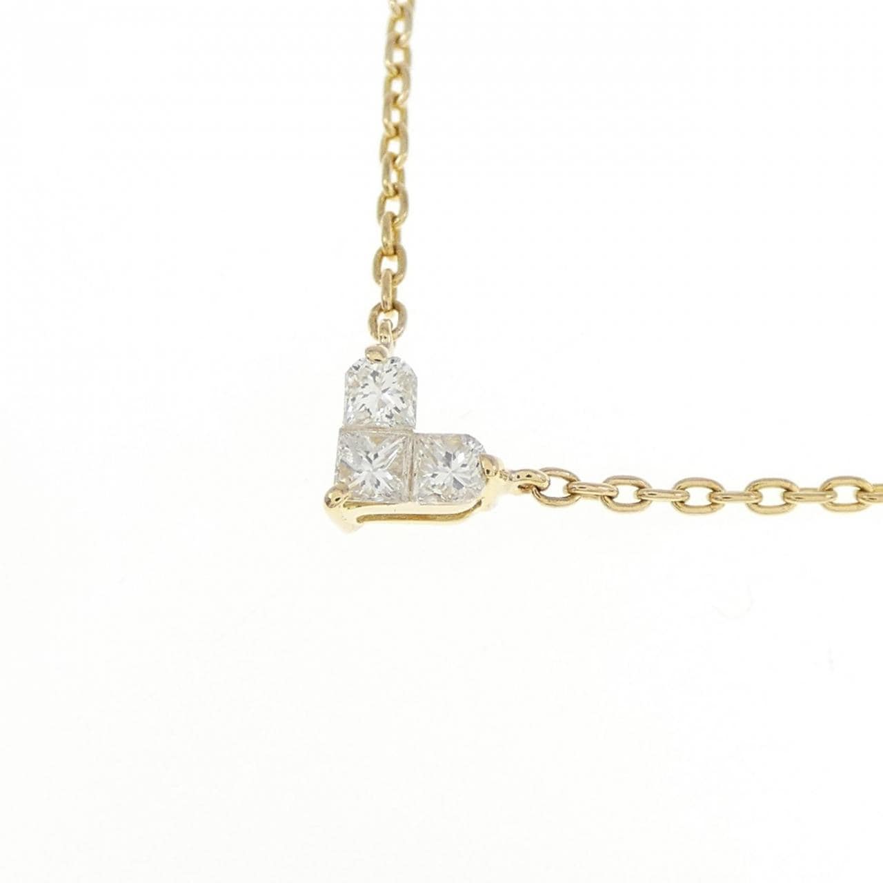 スタージュエリー ミステリアスハート ネックレス 0.10CT