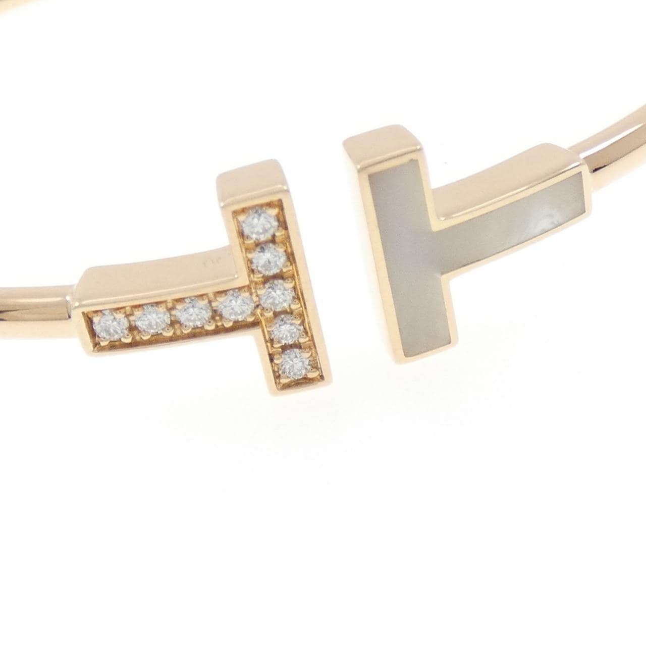 ティファニー Tワイヤー バングル