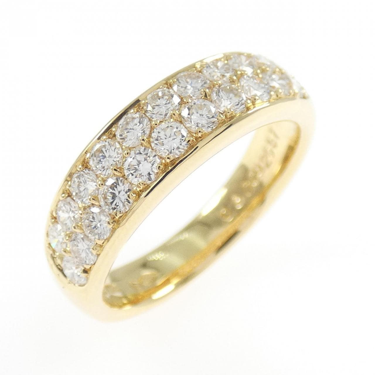 K18YG ダイヤモンド リング 0.80CT