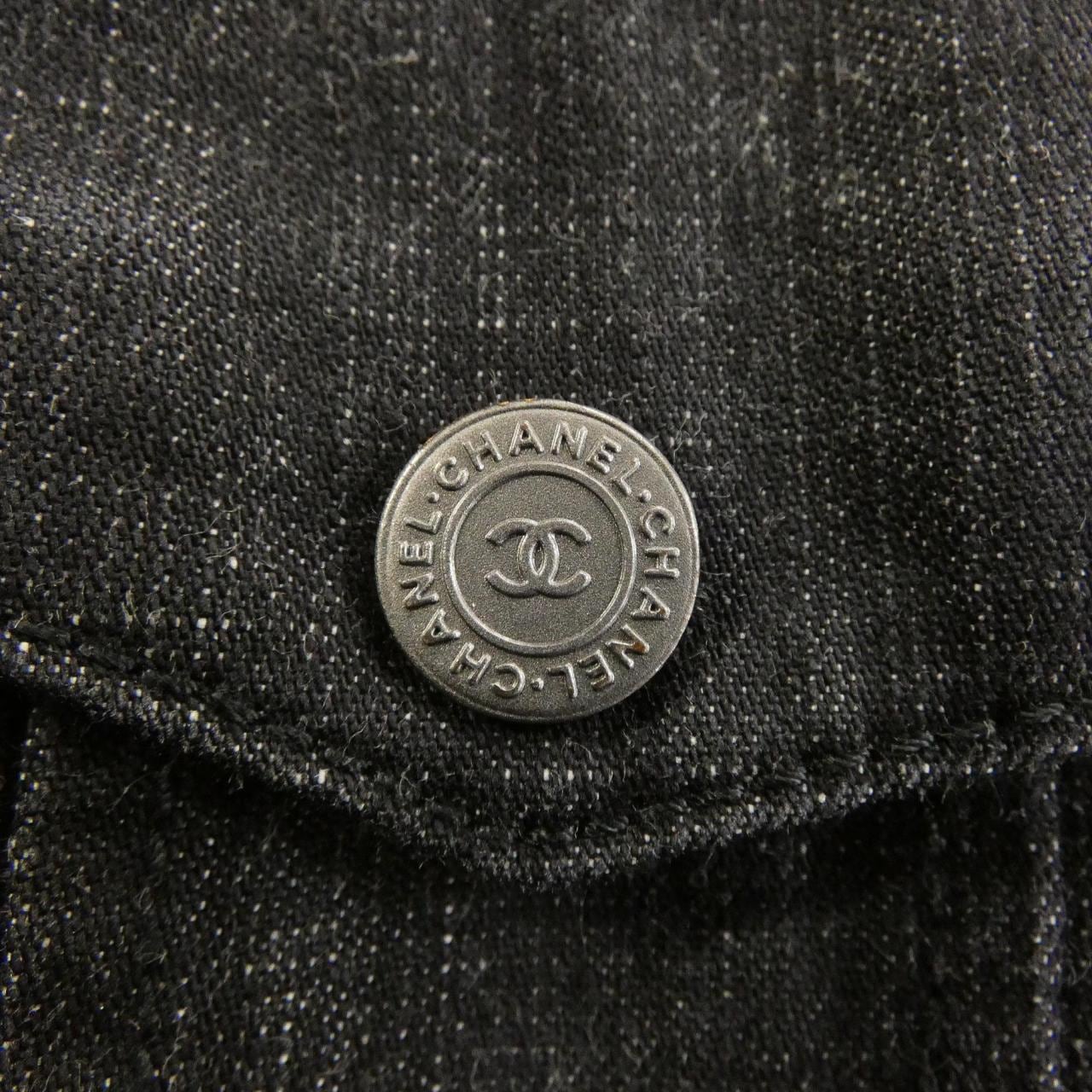 【ヴィンテージ】シャネル CHANEL P21732W03184 03A デニムジャケット