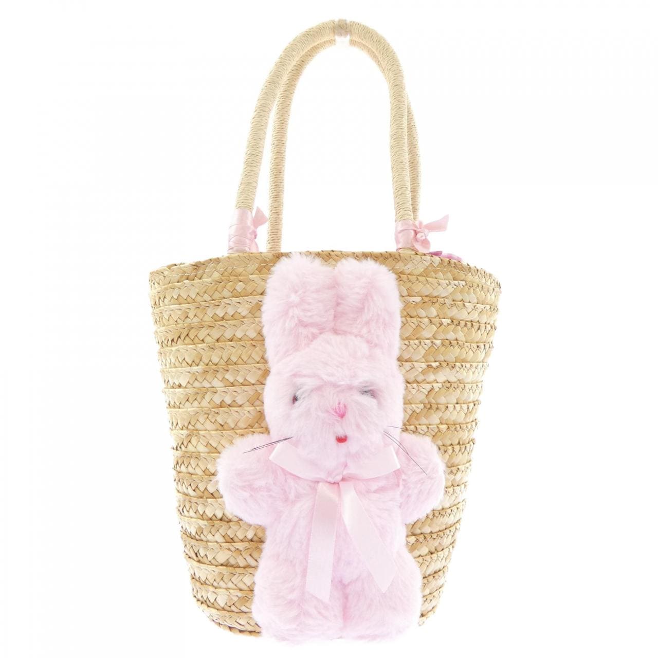 katie FLUFFY BUNNY BASKET BAG