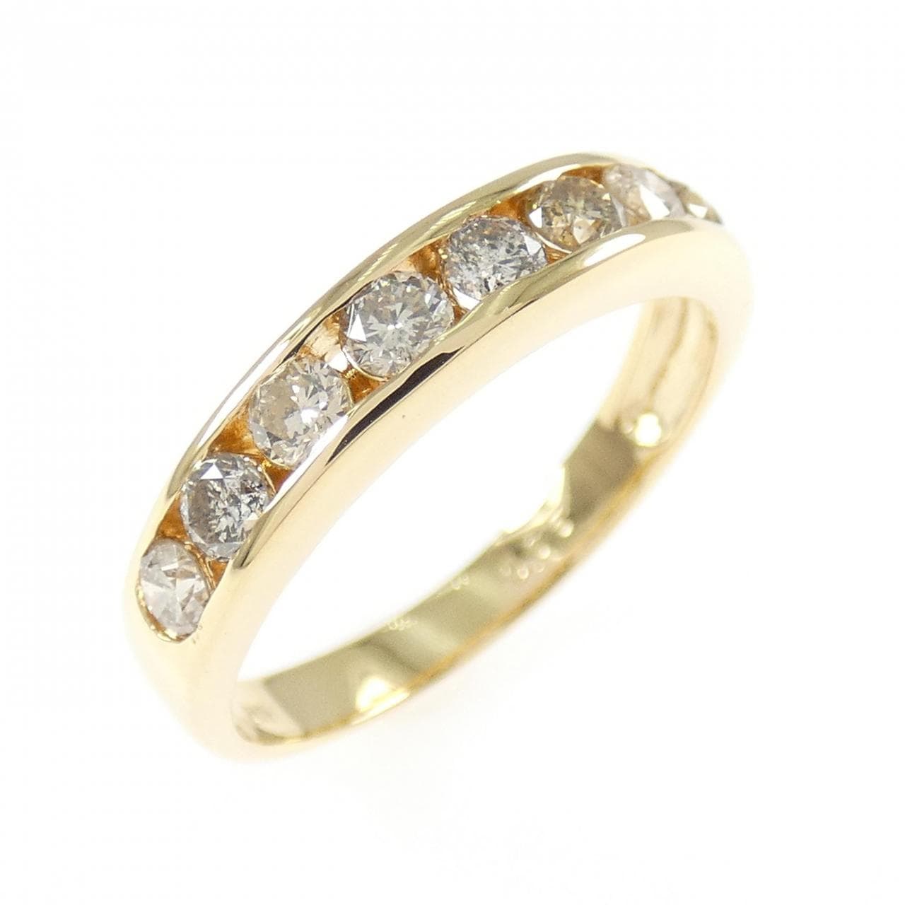 K18YG ダイヤモンド リング 0.65CT