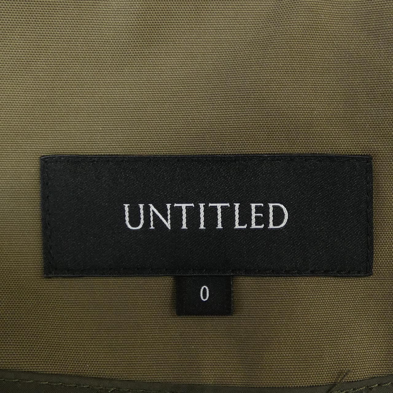 アンタイトル UNTITLED ジャケット
