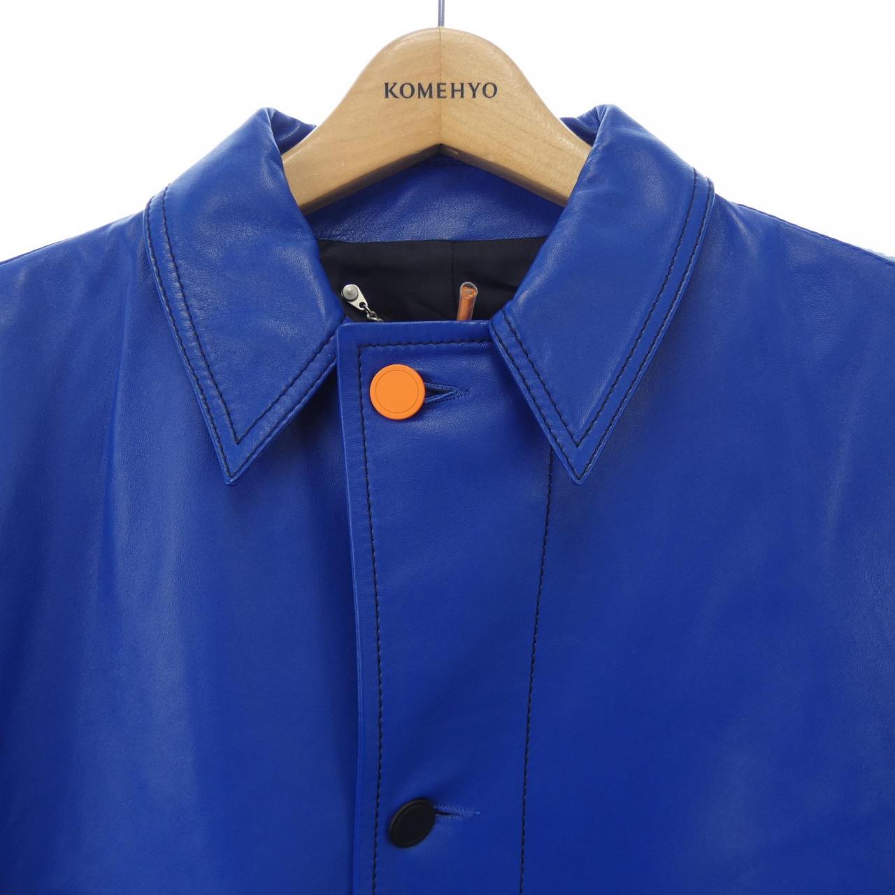 ヘロンプレストン HERON PRESTON レザーコート