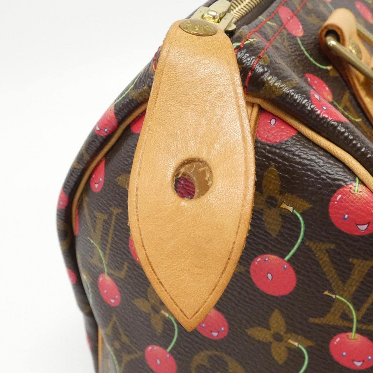 LOUIS VUITTON Monogram Cherry Speedy 25 厘米 M95009 波士顿包