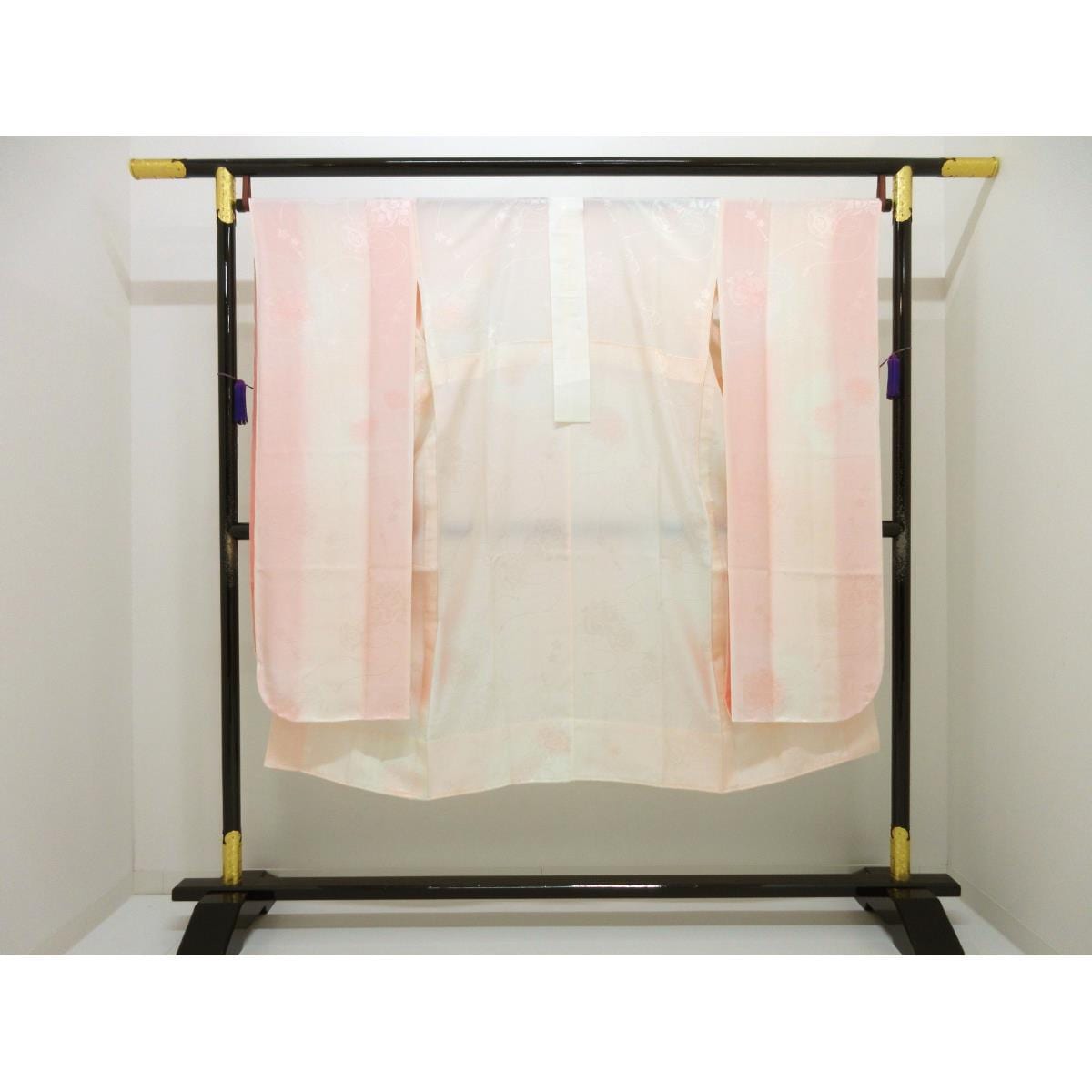 長襦袢　振袖　ボカシ染