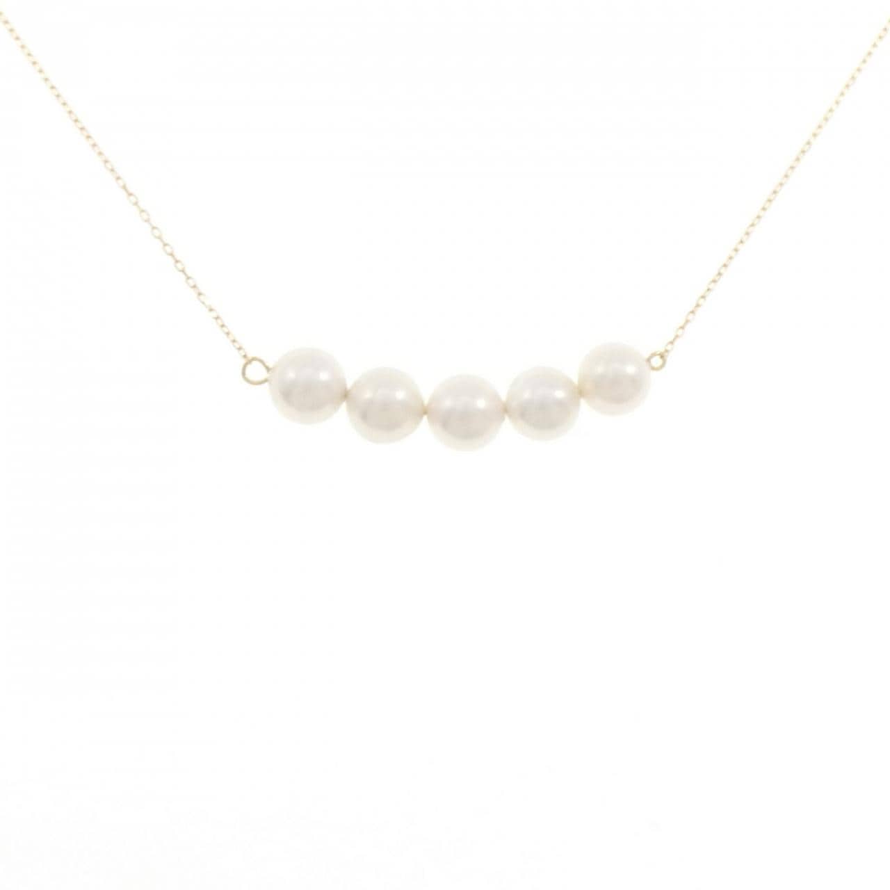 K18YG アコヤパール ネックレス