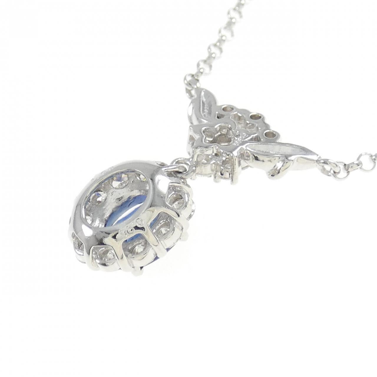 PT Sapphire Necklace 1.63CT