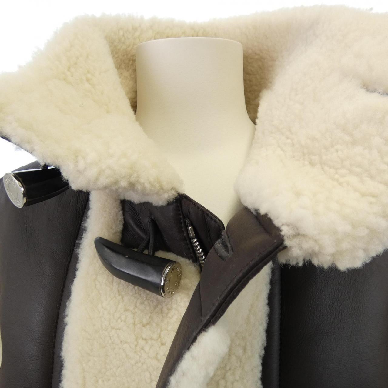 エルメス HERMES ムートンジャケット