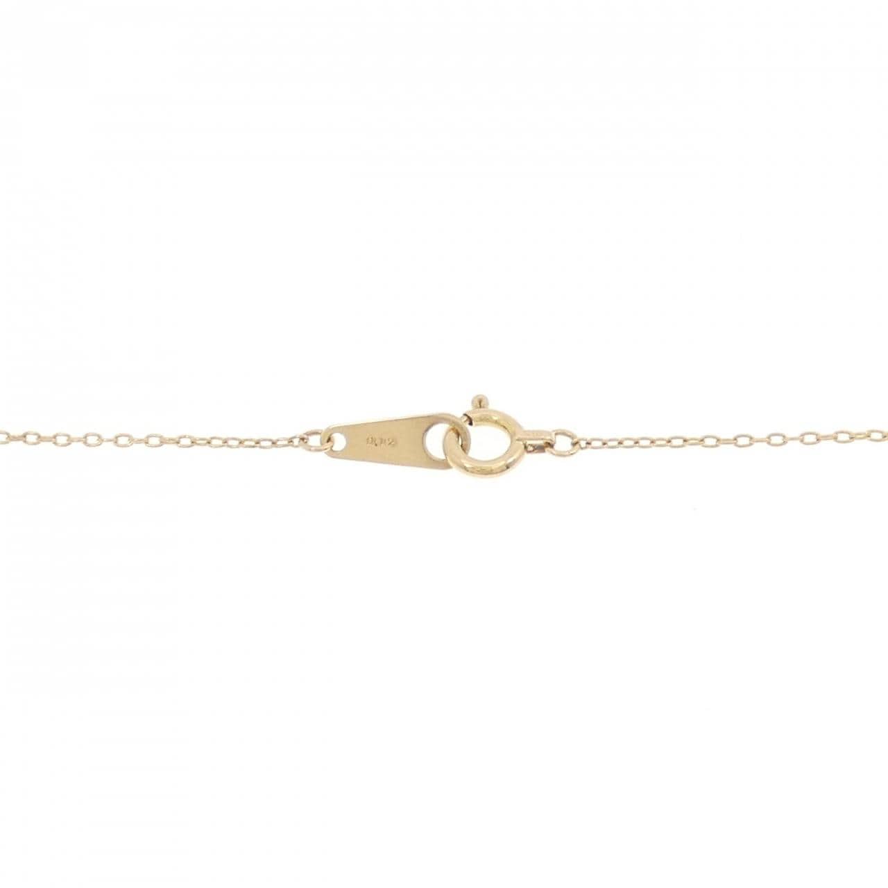 K18YG ダイヤモンド ネックレス 0.12CT