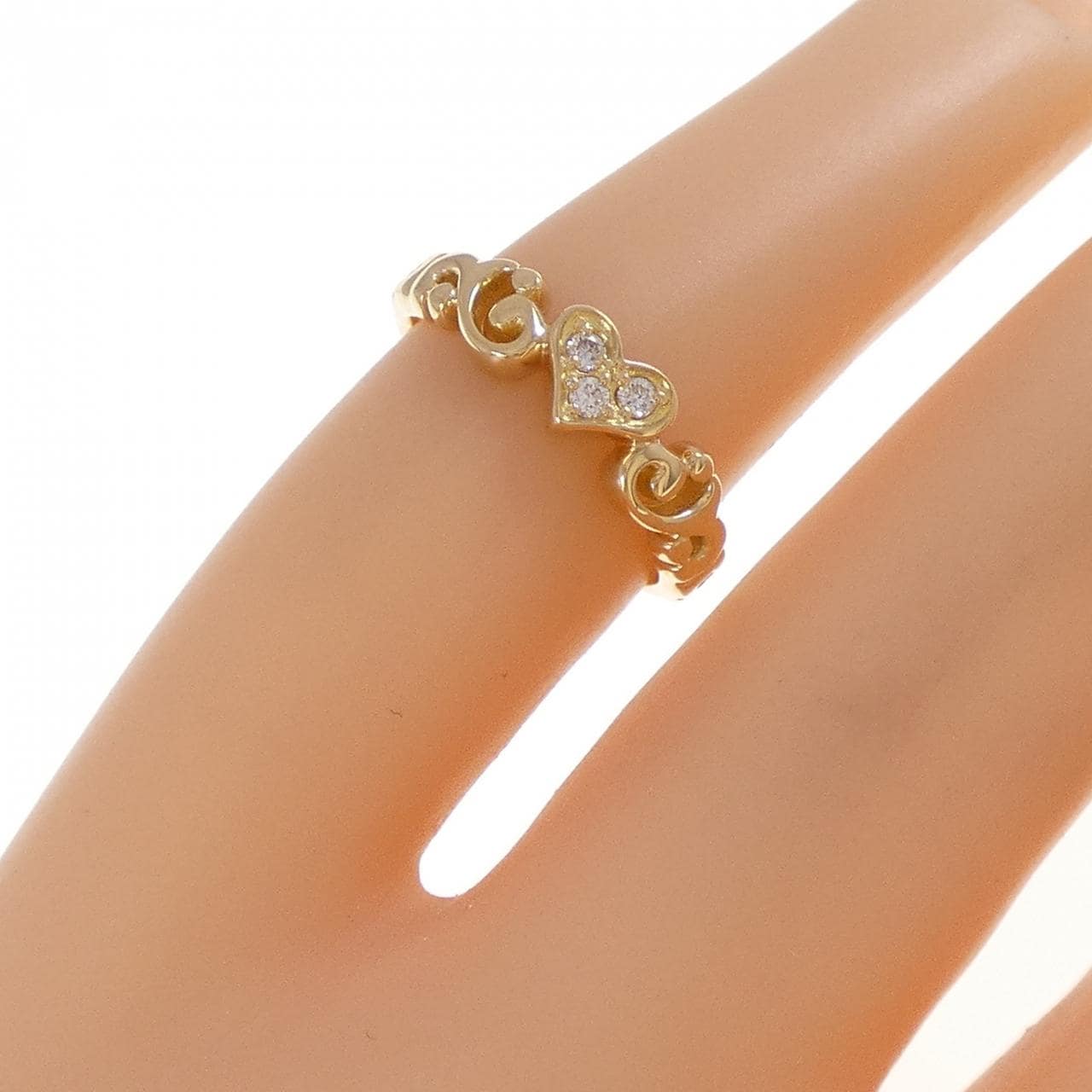 スタージュエリー ダイヤモンド ピンキー リング 0.03CT