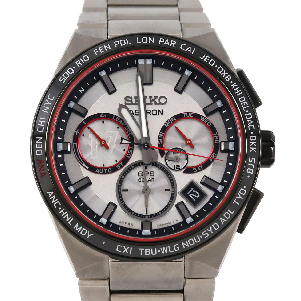 セイコー アストロンGPS 電波時計･大谷翔平 LIMITED 5X53-0BX0/SBXC125 TI ソーラークォーツ