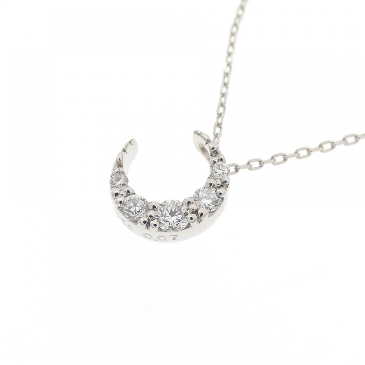 スタージュエリー ダイヤモンド ネックレス 0.07CT