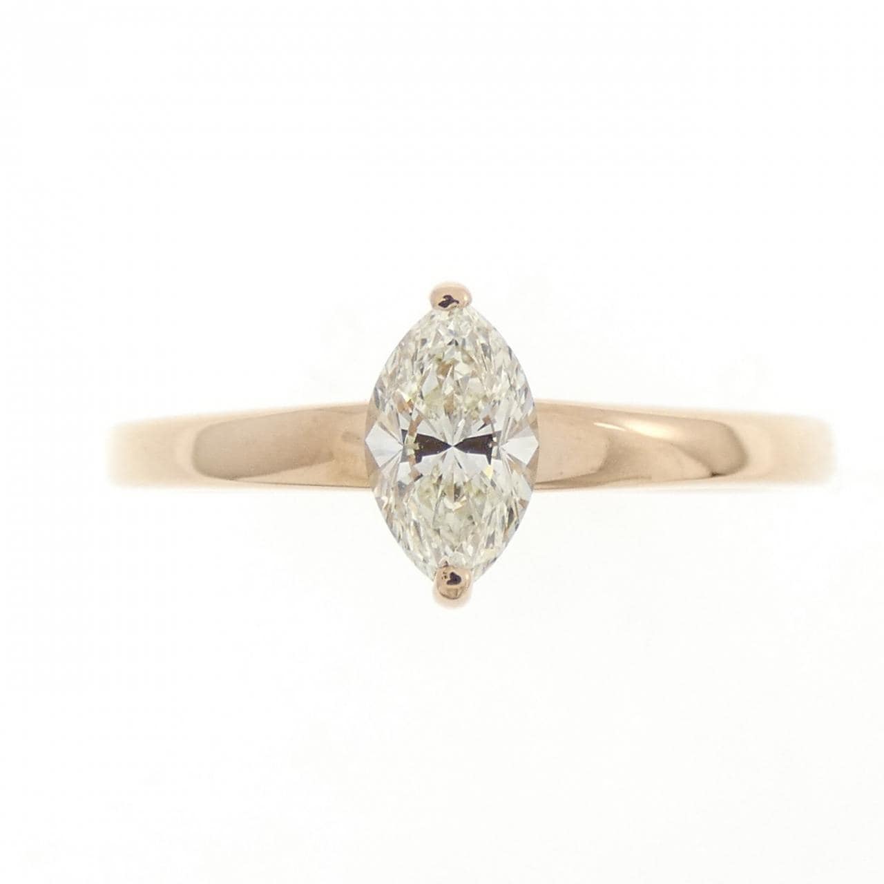 K18PG ダイヤモンド リング 0.35CT