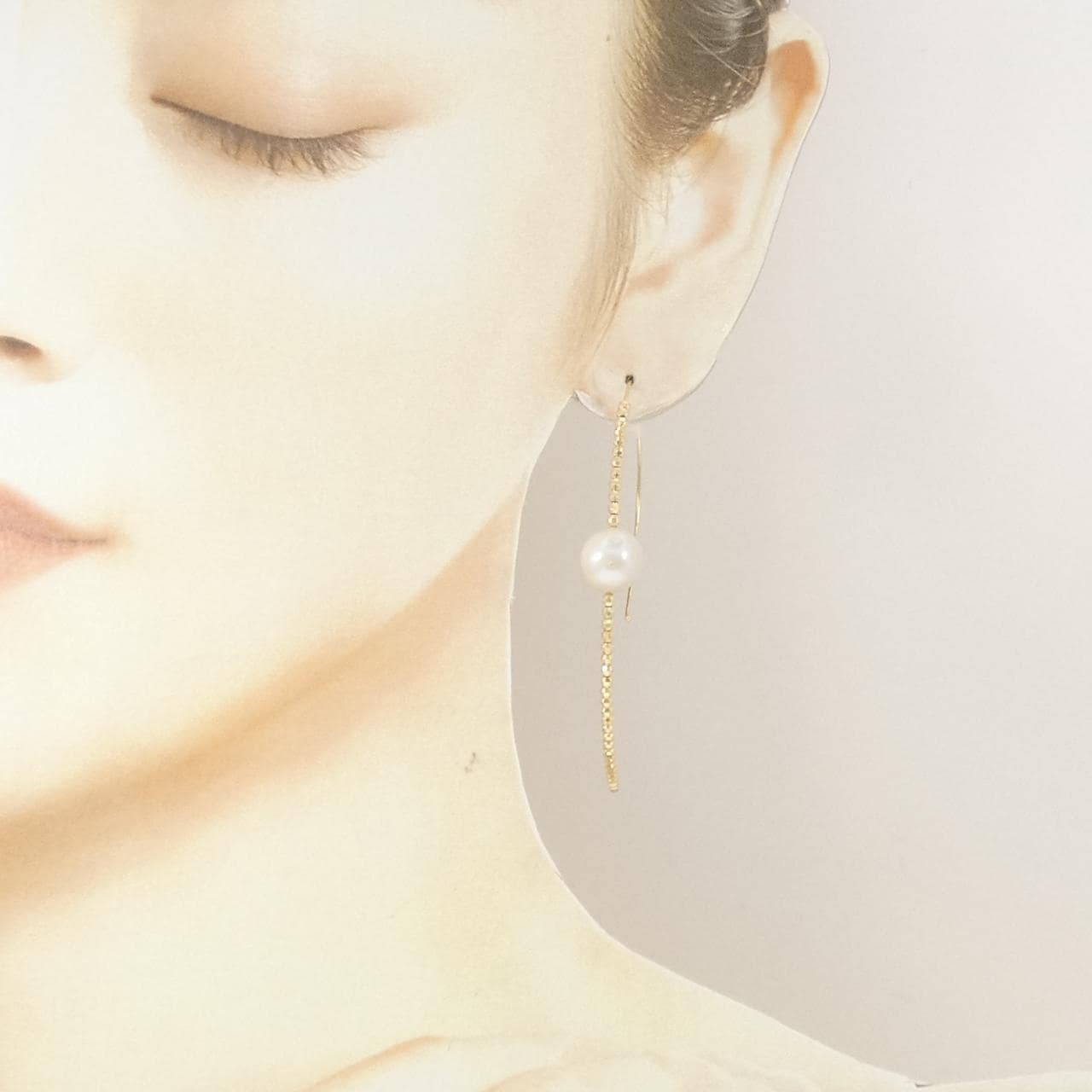 * 淡水パール ピアス
