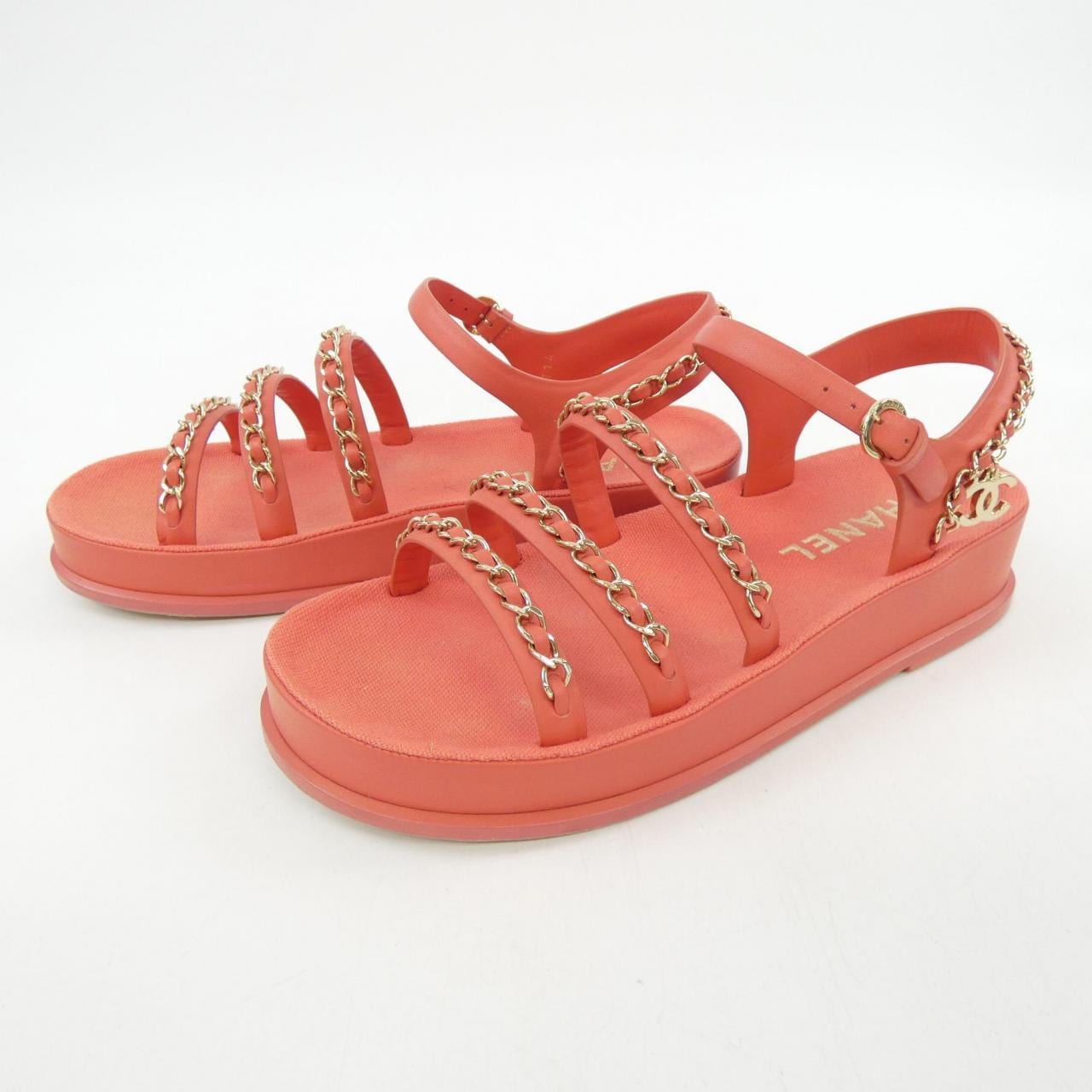 シャネル CHANEL G37140X56099 サンダル