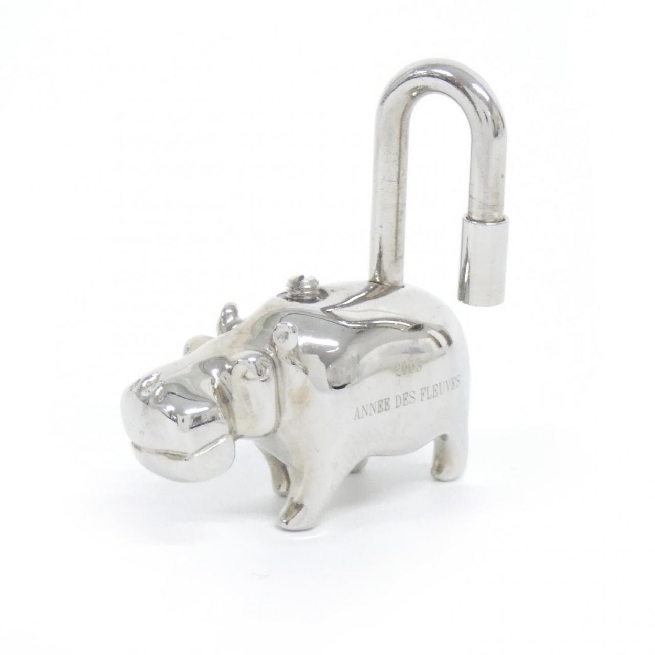 エルメス HIPPO カデナ 044488CK キーホルダー