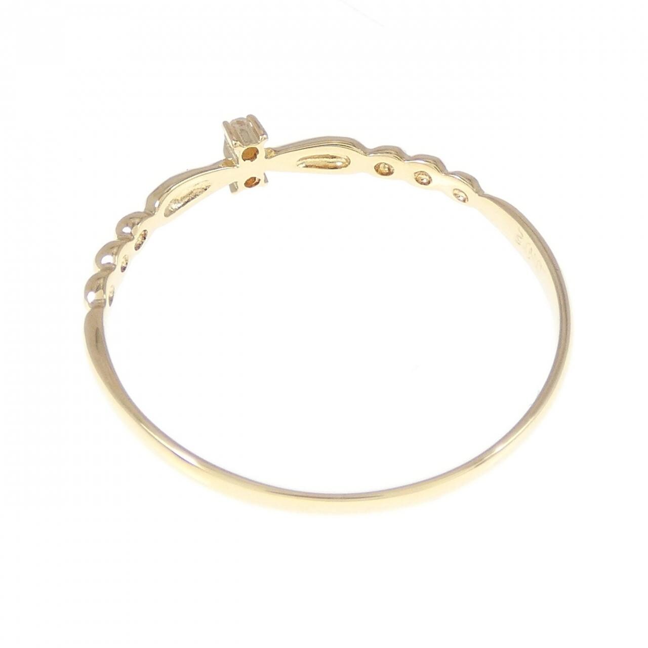 K18YG ダイヤモンド リング 0.02CT