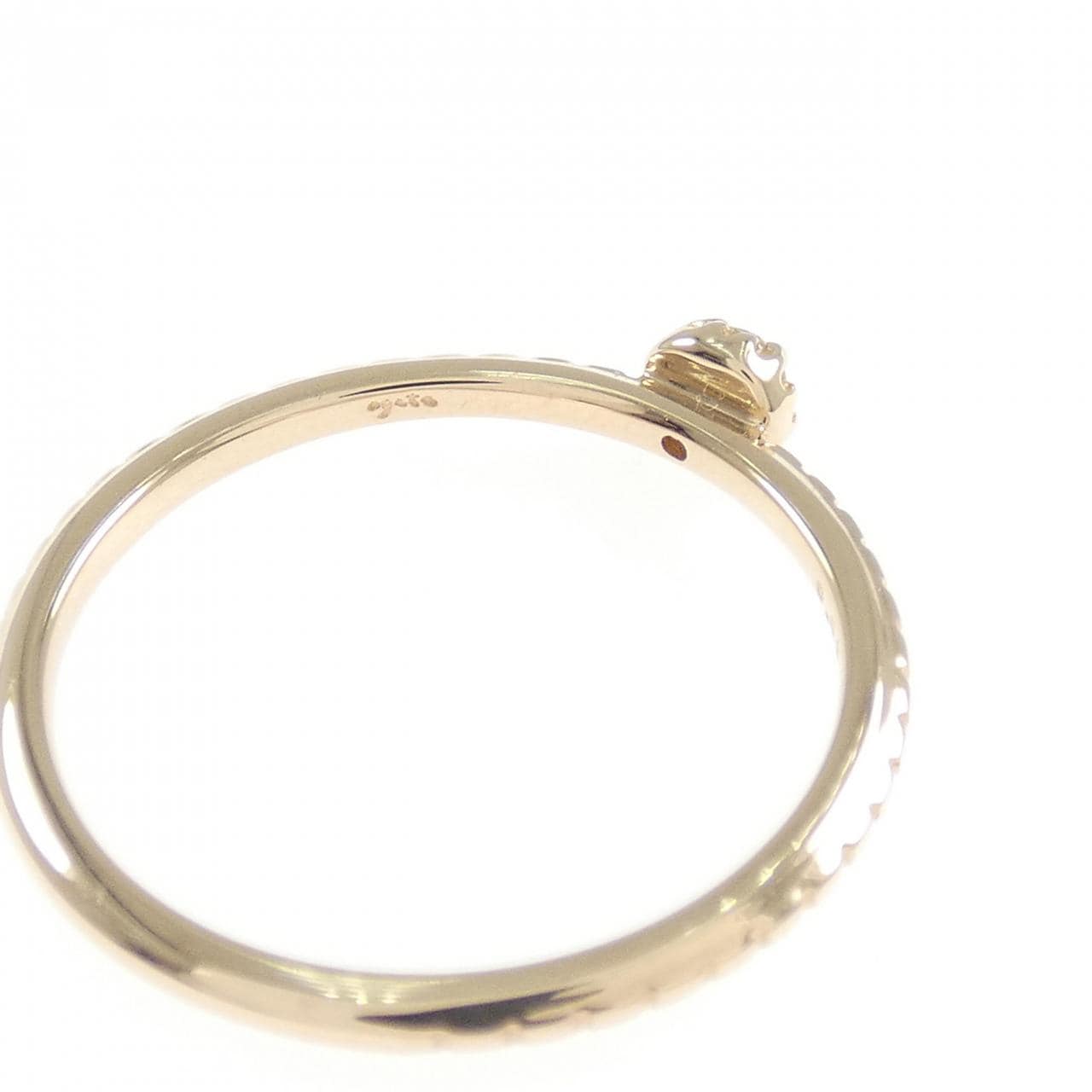 アガット ダイヤモンド リング 0.03CT