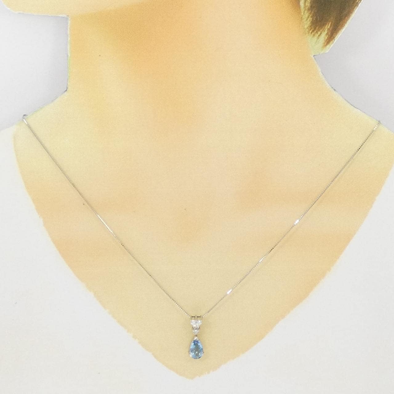 PT アクアマリン ネックレス 1.17CT