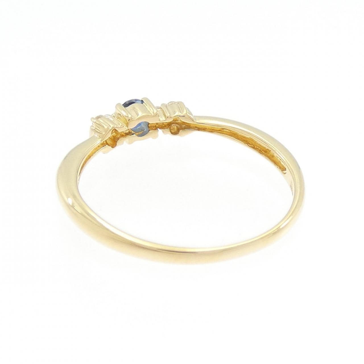 K18YG サファイヤ リング