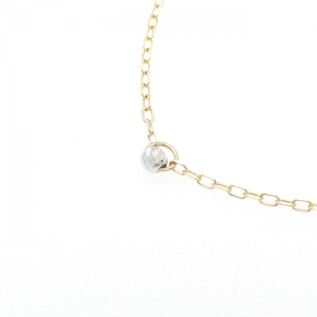 K18YG/PT850 ネックレス