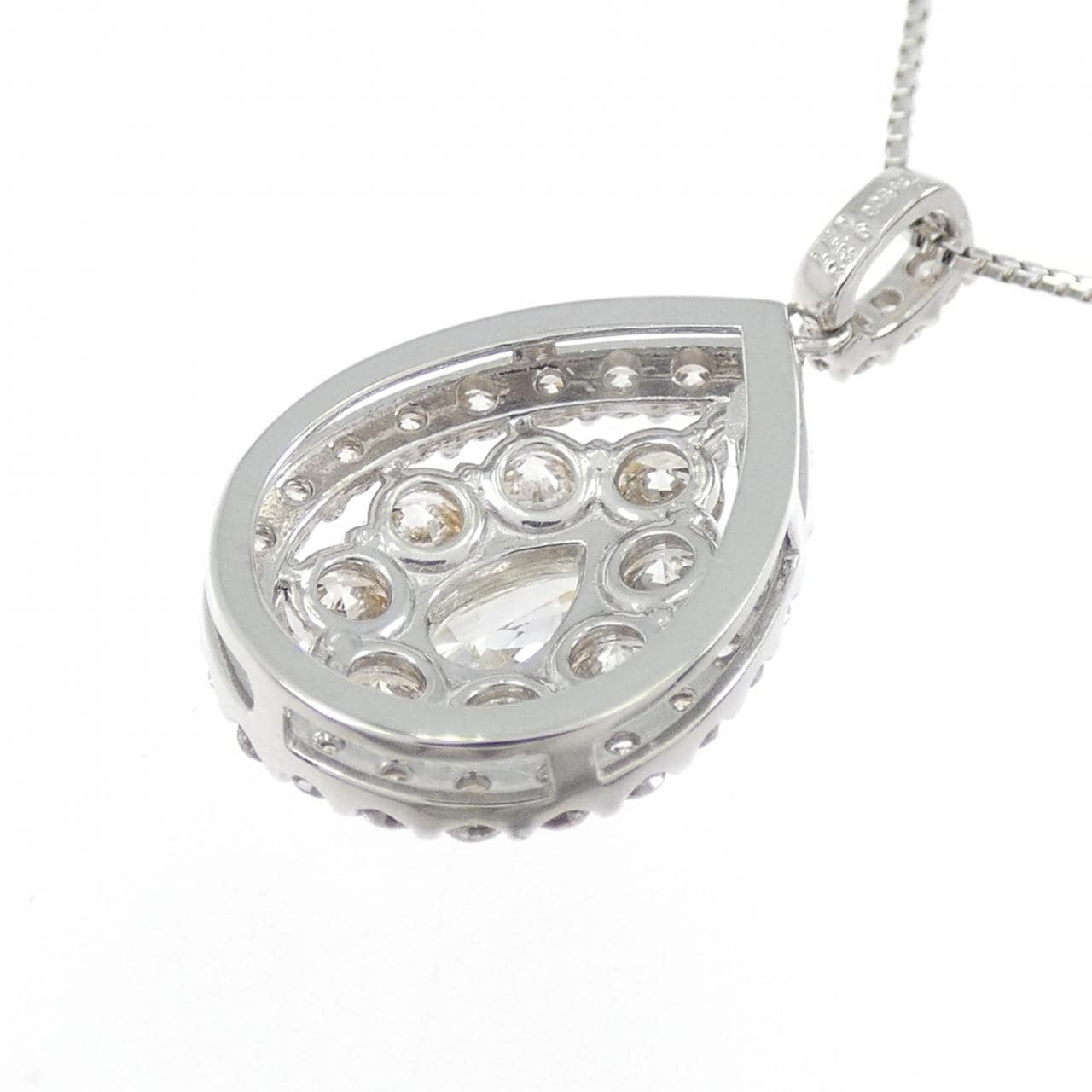 PT900/PT850 ダイヤモンド ネックレス 0.23CT