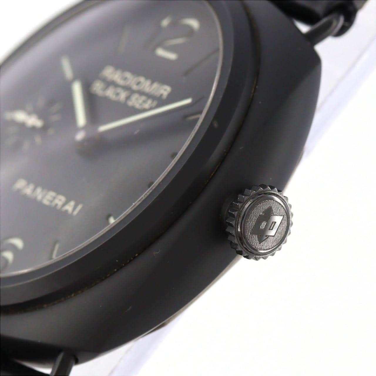 【ノーメンテナンス還元価格】パネライ ラジオミールブラックシール セラミック PAM00292 セラミック 手巻