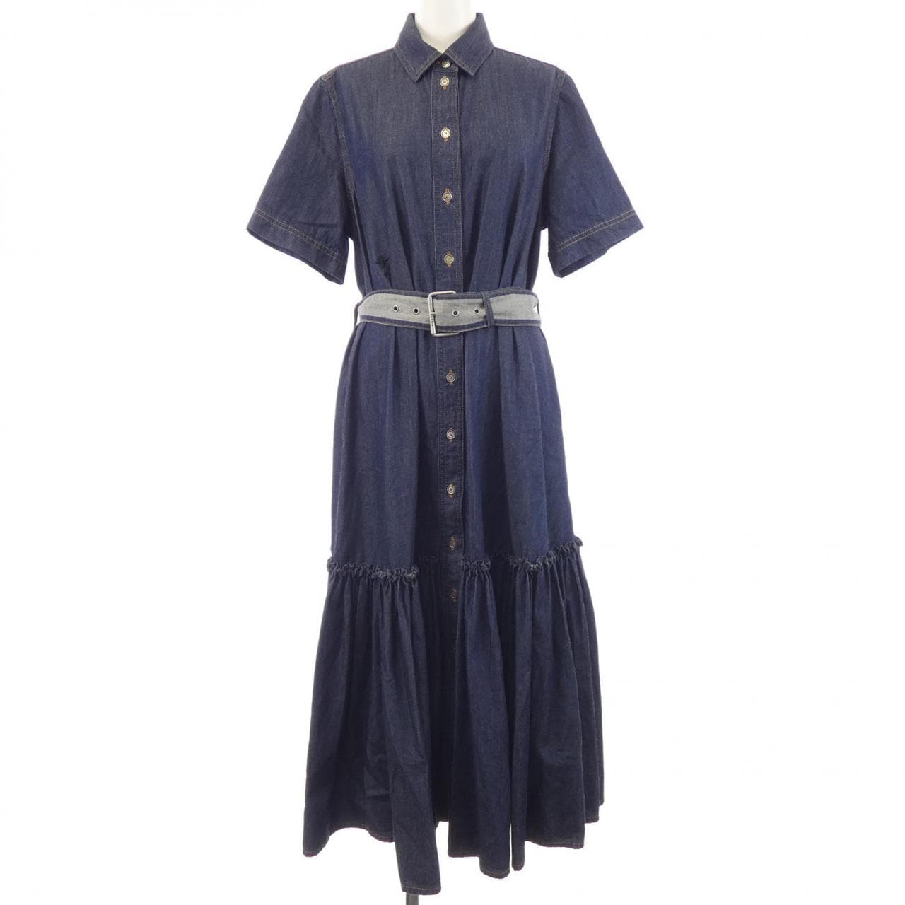 クリスチャンディオール CHRISTIAN DIOR DENIM COUTUREシャツドレス 312R17A3517 ワンピース