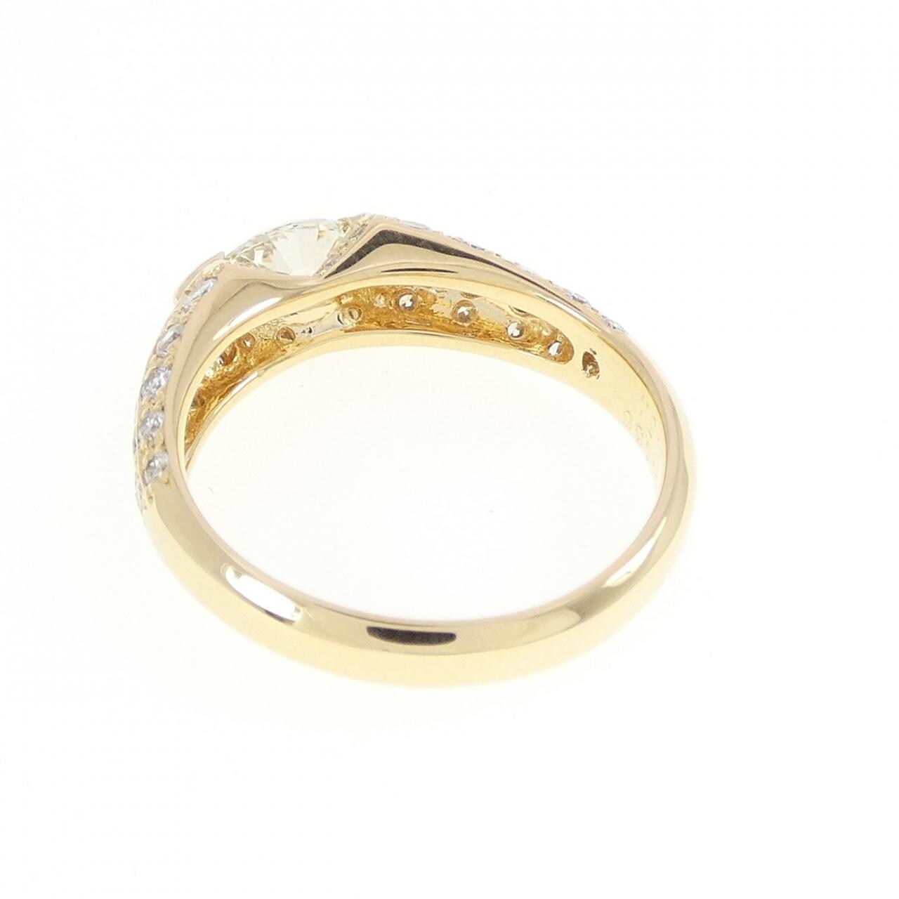 K18YG ダイヤモンド リング 0.466CT