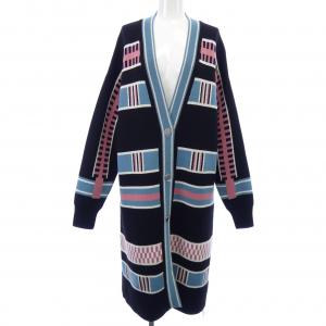 エルメス HERMES LETTRES EQUESTRES 4H2125D8 ロングカーディガン